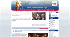 Desktop Screenshot of joellegarriaud.com