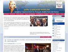 Tablet Screenshot of joellegarriaud.com